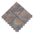 Exterior Tile Interlocking Click Clack Stone Tile Natural Stone Marble Tile DIY